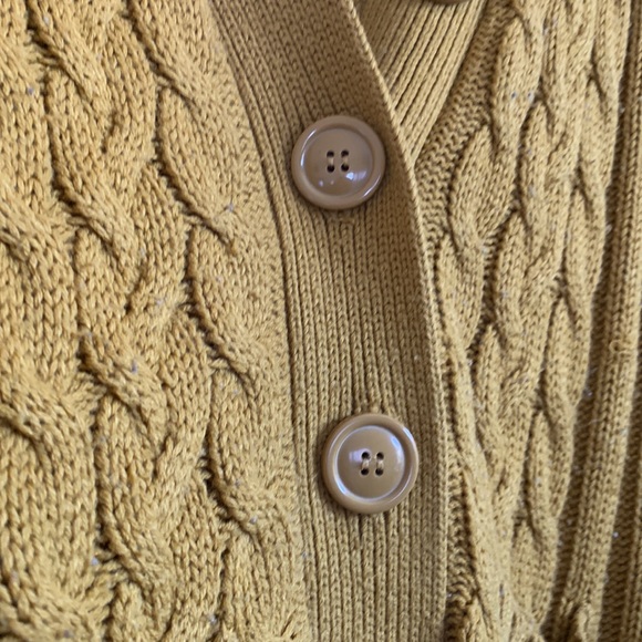 yellow cardigan - Picture 2 of 4